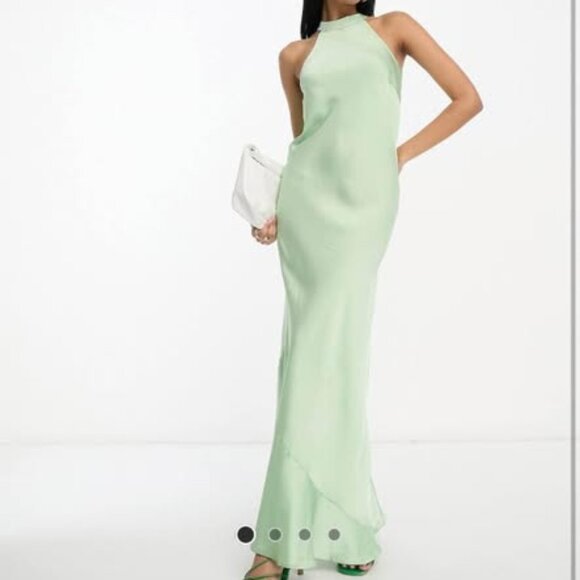 ASOS Halter Maxi Dress NWT - Picture 1 of 4